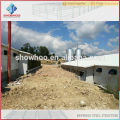 Showhoo automatic feeding system prefabricated steel structure broiler poultry shed design for sale